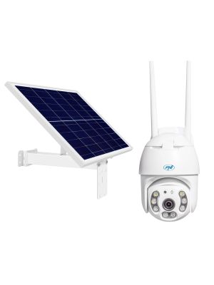 Surveillance camera with solar panel, PNI