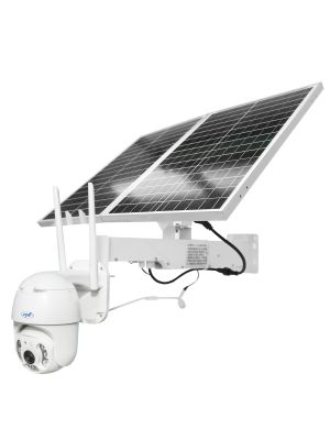PNI IP65 video surveillance camera with solar panel