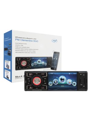 MP5 player Clementine 9545 1DIN display 4 inch, 50Wx4, Bluetooth, FM radio, SD and USB, 2 RCA video IN / OUT