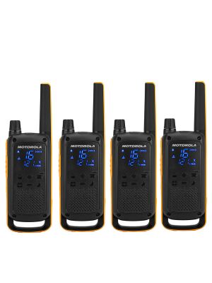 Portable PMR radio station Motorola TALKABOUT T82 Extreme Quad set with 4 pcs