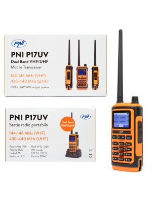 Portable VHF/UHF radio station PNI P17UV