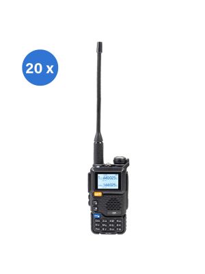Bax with 20 pieces of portable VHF/UHF radio station PNI P18UV