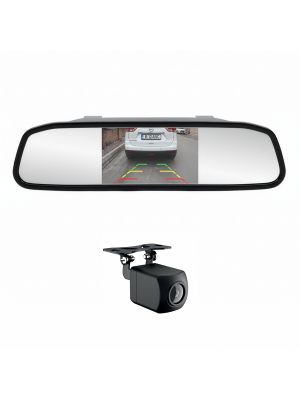 PNI Escort P20 wireless parking system with 4.3-inch display in the rearview mirror and camera