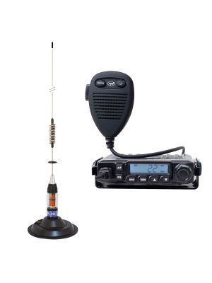 CB radio station package PNI Escort HP 6500 PRO, ASQ, VOX, NRC with CB antenna PNI ML70 with magnet