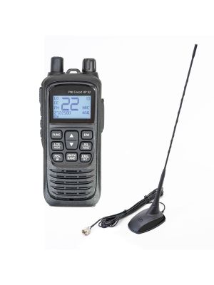 Portable CB radio station kit PNI Escort HP 92 multi standard 4W, 12-24V AM-FM with CB antenna PNI Extra 48 with magnet
