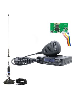 CB radio station PNI Escort HP 6550 and CB antenna with magnet