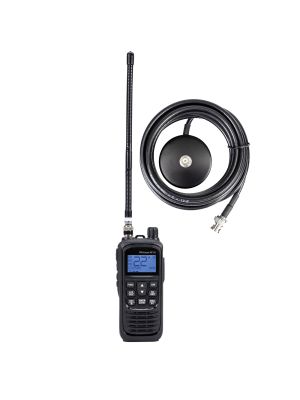 PNI Escort HP 92 Multi Standard 4W, 12-24V AM-FM Portable CB Radio Station Kit with BNC Magnetic Base