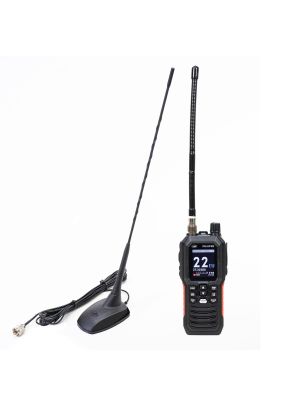 Portable CB radio station PNI Escort HP 102 multi standard, 4W, 12V-24V, AM-FM with CB antenna PNI Extra 48 with magnet