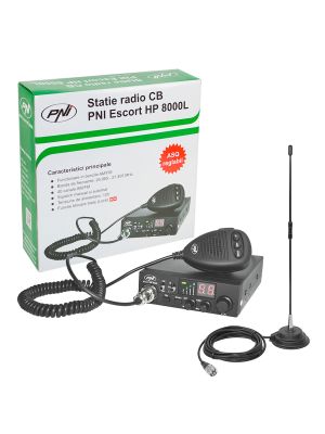 CB PNI ESCORT HP 8000L radio station + CB PNI Extra 40_1 antenna