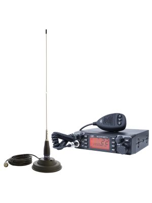 CB PNI ESCORT ESCORT HP 9001 PRO ASQ Radio Station Kit + CB PNI ML145 Antenna with 145 / PL Magnet