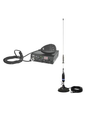 CB PNI ESCORT HP 8000L ASQ radio station + CB PNI S75 antenna with magnet