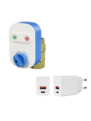 Package Intelligent water valve PNI SV160 and PNI CHG300 power supply