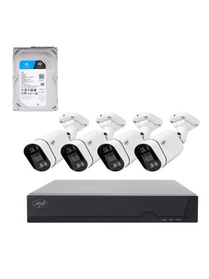 Video surveillance kit with HDD included