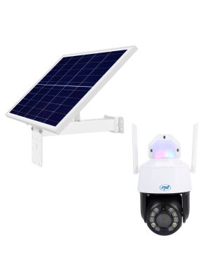 PNI House IP575 wireless video surveillance camera package and PNI PSF6020A photovoltaic solar panel