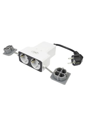 Double outdoor intelligent socket
