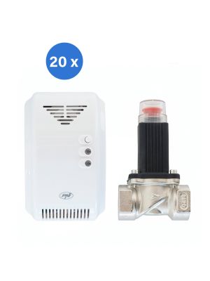 PNI Safe House 200 gas sensor and solenoid valve kit