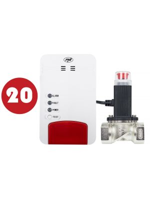 PNI Safe House Dual Gas 250 kit with carbon monoxide (CO) sensor and natural gas and solenoid valve