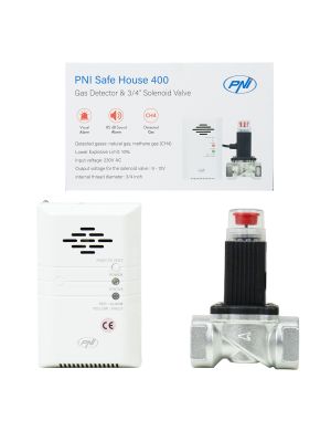 Kit PNI Safe House 400 gas sensor and solenoid valve 3/4 inch