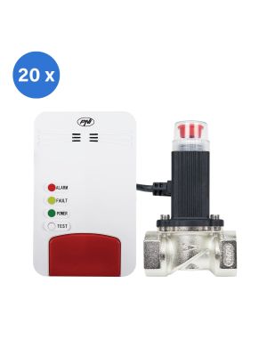 smart gas sensor kit and PNI Safe House Smart Gas 300 solenoid valve