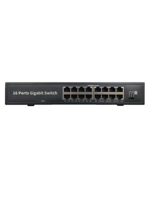 Switch PNI SW216, 16 x 10/100/1000 Mbps, Gigabit, metal case