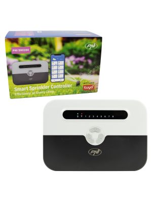Smart irrigation controller PNI SWI280, Wi-Fi, for 8 zones, control from Tuya Smart, compatible with Amazon Ale