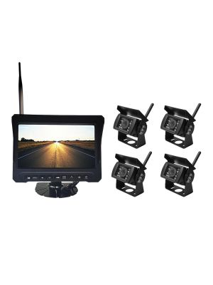 PNI TRK504 wireless video surveillance kit for truck DVR with LCD monitor and 4 cameras