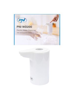 Electric pump for PNI WD200 water bottle USB-C charging, 800 mAh battery
