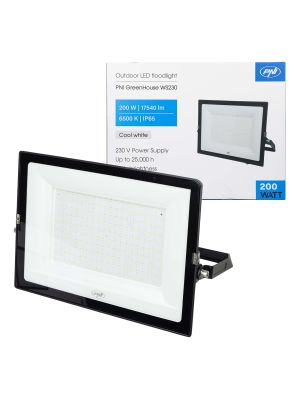 LED reflector PNI GreenHouse WS230 200 W, power supply 230 V, 17540 lm, 6500 K, IP65