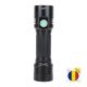 PNI Adventure F200 aluminum double flashlight package with LED, 4000mAh battery and Sticky Pad Flag included