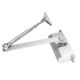 Hydraulic door damper with adjustable arm PNI