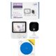 Video Package Baby Monitor PNI BM280 Screen 2.8 Inch Wireless 2.4GHz with Sticky Pad Blue Included