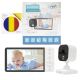 Video Package Baby Monitor PNI BM500 Screen 5 Inch Wireless 2.4GHz and Sticky Pad Flag
