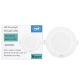 PNI D-Light CL2506 6W LED spot, recessed, round, 120.5*28.4mm, 6400K, 230V power supply, 660 lm, white
