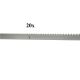 Package 20m PNI CRP130 metal rack for self-supporting gate automation