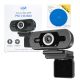 PNI CW2860 Full HD 4MP Webcam Package, USB, Clip-on, Built-in Microphone and Sticky Pad Blue included