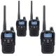 Set of 4 PNI DMR portable radio stations