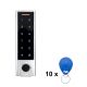 PNI DK350 Access Control Keyboard Package with Wi-Fi Tuya application and 10bc Tag TEM01 125 KHz 64 bit
