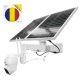 PNI IP60 live PTZ video surveillance camera package with solar panel, 2MP, GSM 4G and Sticky Pad Flag