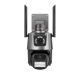 Video surveillance camera PNI IP782 dual lens 3+3MP, WiFi, PTZ, digital zoom, micro SD slot, stand-alone, mobi application