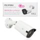 Video surveillance camera PNI IP818J, POE, bullet 8MP, black light, 2.8mm lens, for outdoor use, white