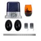 PNI AP800D gate automation kit includes 4m motor rack, photocells, remote control, lamp, 230V develops 1100 N and 8