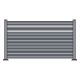 PNI MAB1200 aluminum fence sheet, 1.2 m long and 2 m high