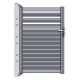 PNI MAB900 aluminum pedestrian gate, 0.9 m long and 1.5 m high