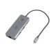 PNI MP15S USB-C to HDMI Multiport Adapter, 2 x USB 3.0, SD/TF, RJ45, USB-C PD