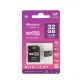 PNI 32GB MicroSD memory card with SD adapter