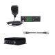 CB radio station PNI Escort HP 9500 multistandard, ASQ, VOX + RX-TX KL203P amplifier, AM-FM-SSB, 100W, 12V and PN cable
