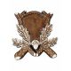 Custom model deer panoply, handmade from maple wood