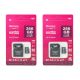 2-piece PNI 256GB MicroSD memory card pack with Class 10 SD adapter, 80 Mb/s, V30