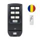 PNI SL220 200W Street Lighting Lamp Package, with built-in solar panel + Sticky Pad Flag gift