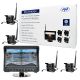 PNI TRK504 wireless video surveillance kit for truck DVR with LCD monitor and 4 cameras